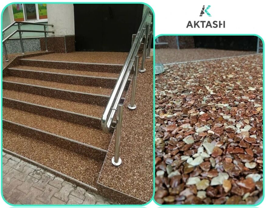 Bato nga karpet ug mga produkto gikan sa Aktash